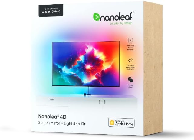 Nanoleaf 4D TV Scrn Mirror Lgtstrips Str
