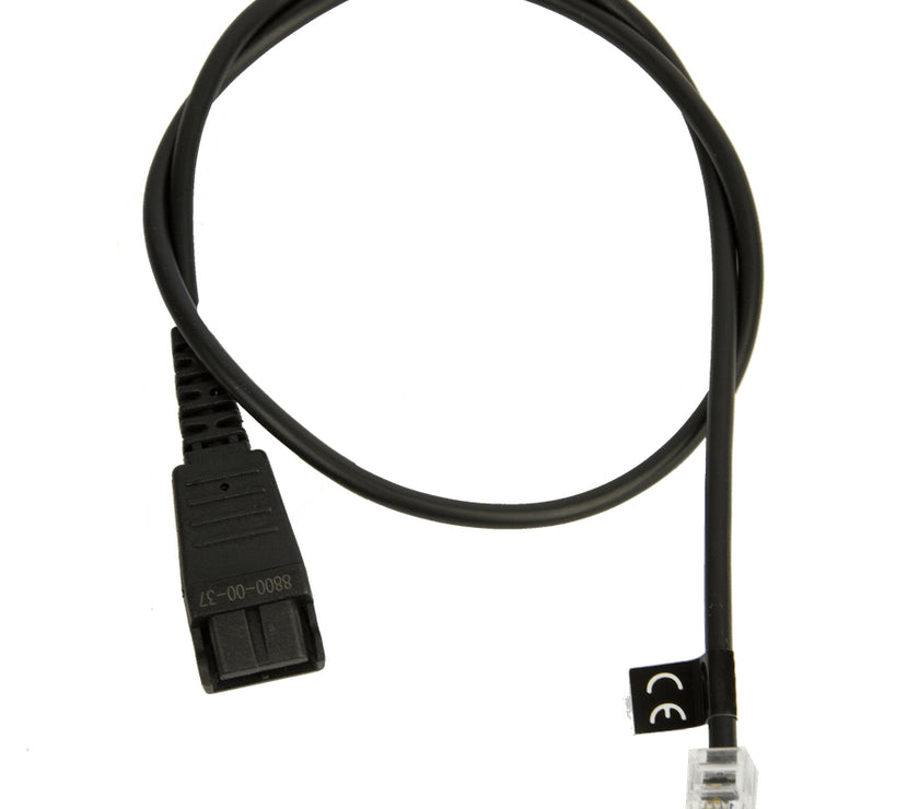 Jabra QD to RJ9 Straight 0.5m Cord