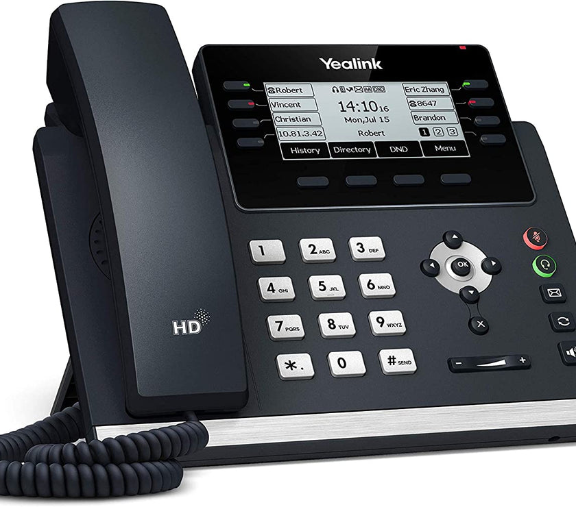Yealink SIP-T43U IP phone Grey 12 lines LCD Wi-Fi