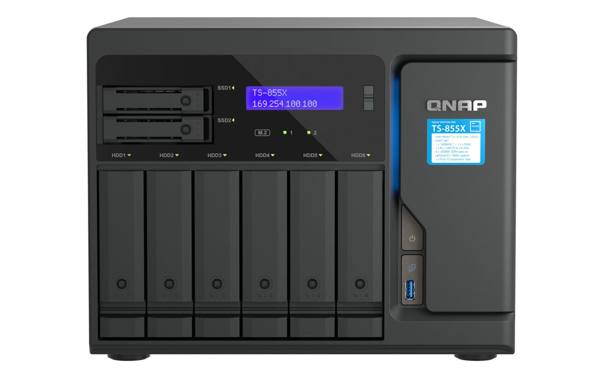 QNAP TS-855X 8Bay NAS Desktop