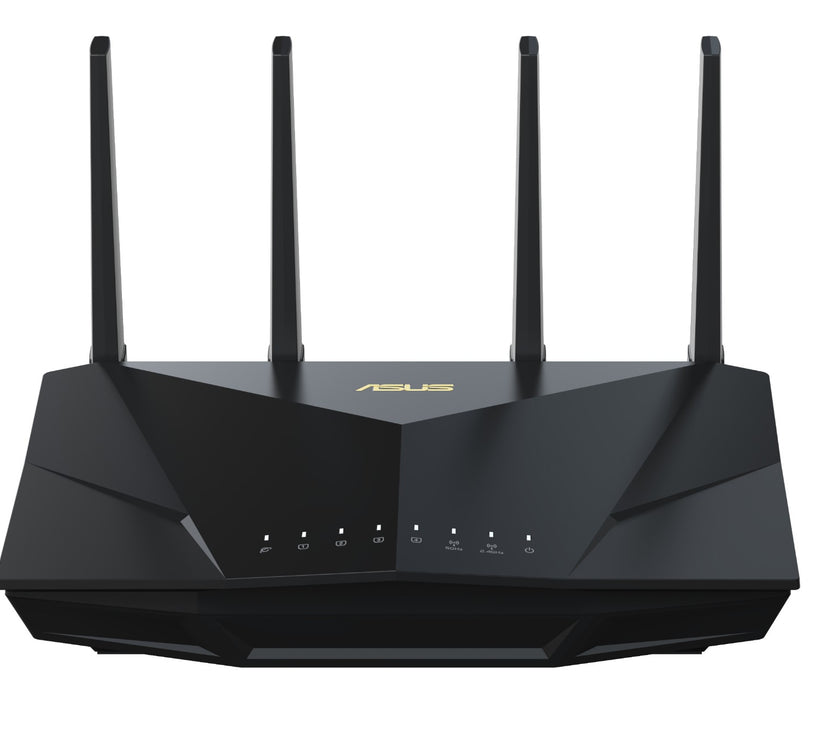 ASUS RT-AX5400 wireless router Gigabit Ethernet Dual-band (2.4 GHz / 5 GHz) Black