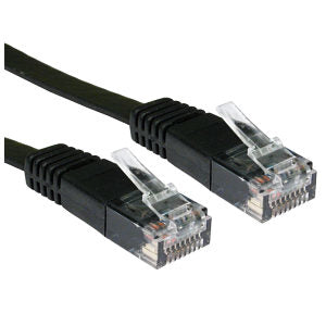 CDL 1.5m Cat5e Flat Patch Black