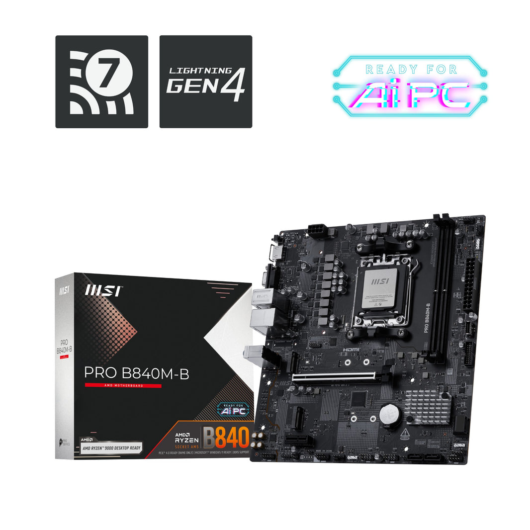 MSI AM5 PRO B840M-B M-ATX