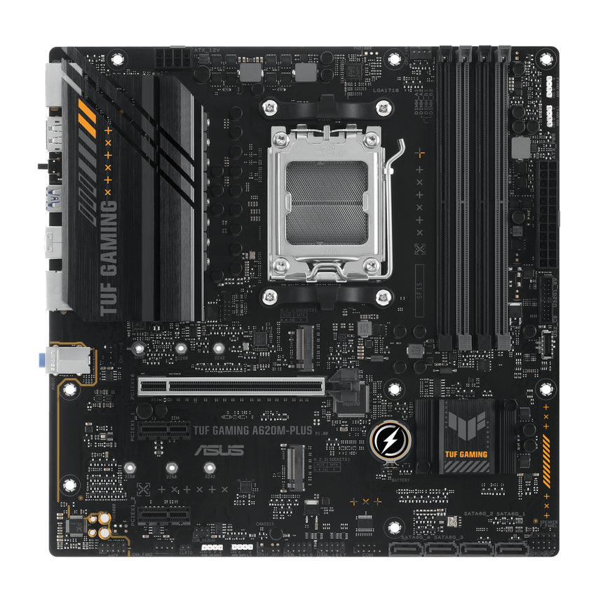 AMD A620 Micro-ATX Motherboard DDR5 PCIe 4.0 Support Dual M.2 Slots Realtek 2.5Gb Ethernet 2 x DisplayPort HDMI USB 3.2 Gen 1 Ports