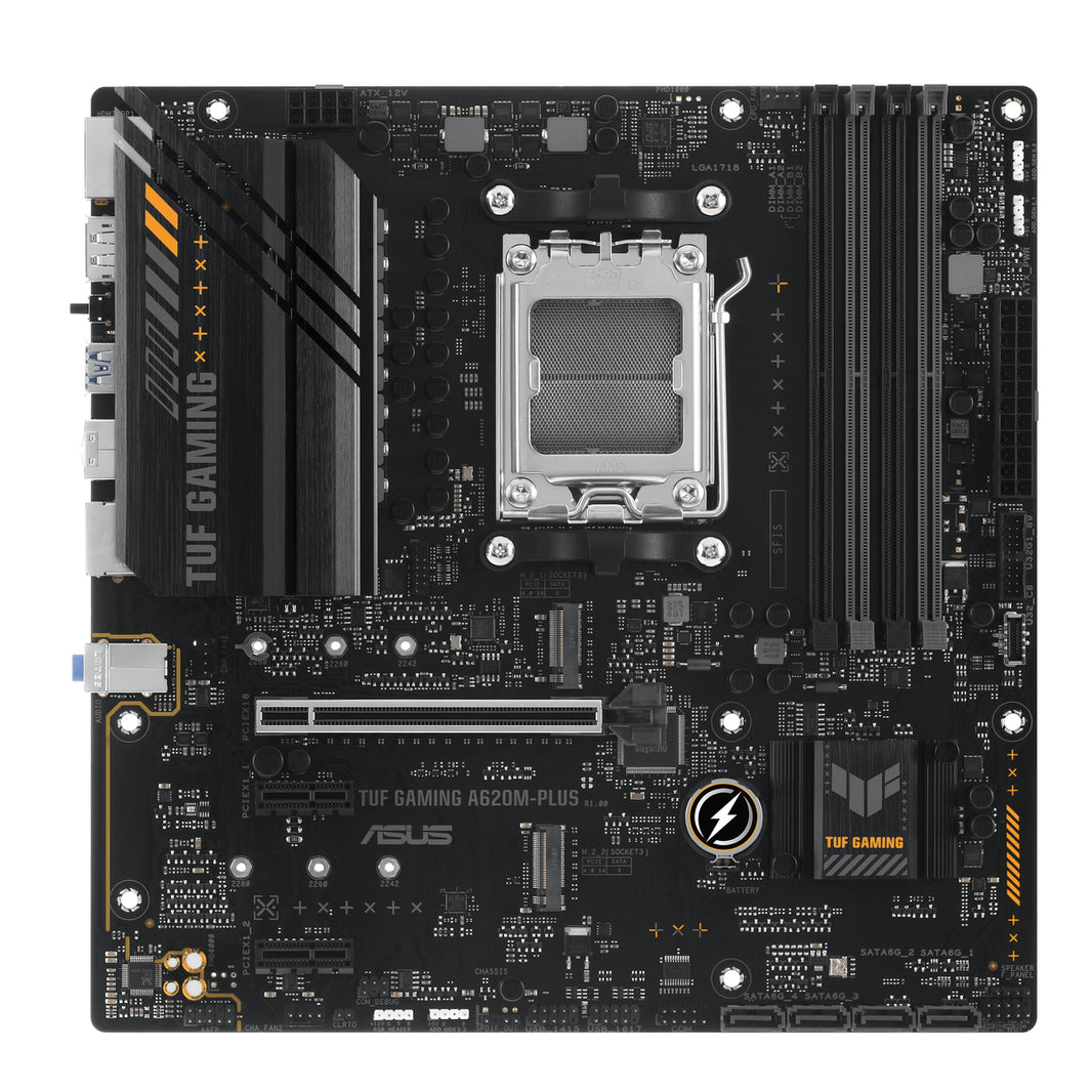 AMD A620 Micro-ATX Motherboard DDR5 PCIe 4.0 Support Dual M.2 Slots Realtek 2.5Gb Ethernet 2 x DisplayPort HDMI USB 3.2 Gen 1 Ports