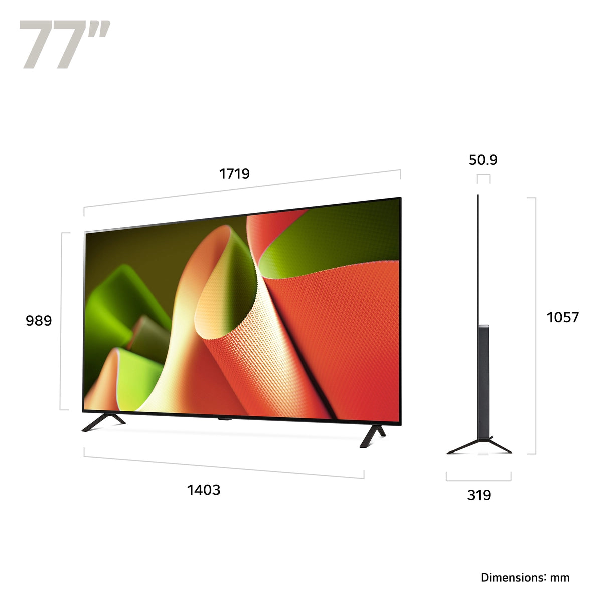 LG OLED B4 77 4K Smart TV 2024