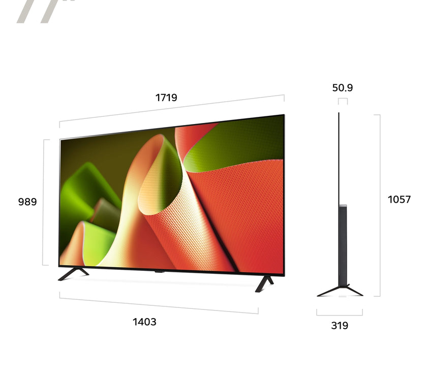LG OLED B4 77 4K Smart TV 2024