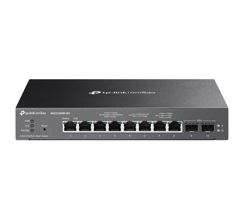 TP-Link Omada 8PT 2.5GBASE-T 2PT Smt Swt