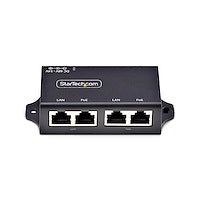 StarTech.com 2-Port PoE+ Injector