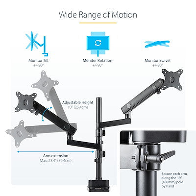 StarTech Dual Monitor Arm