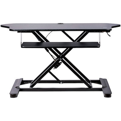 StarTech Corner Sit Stand Desk Converter 35x21in
