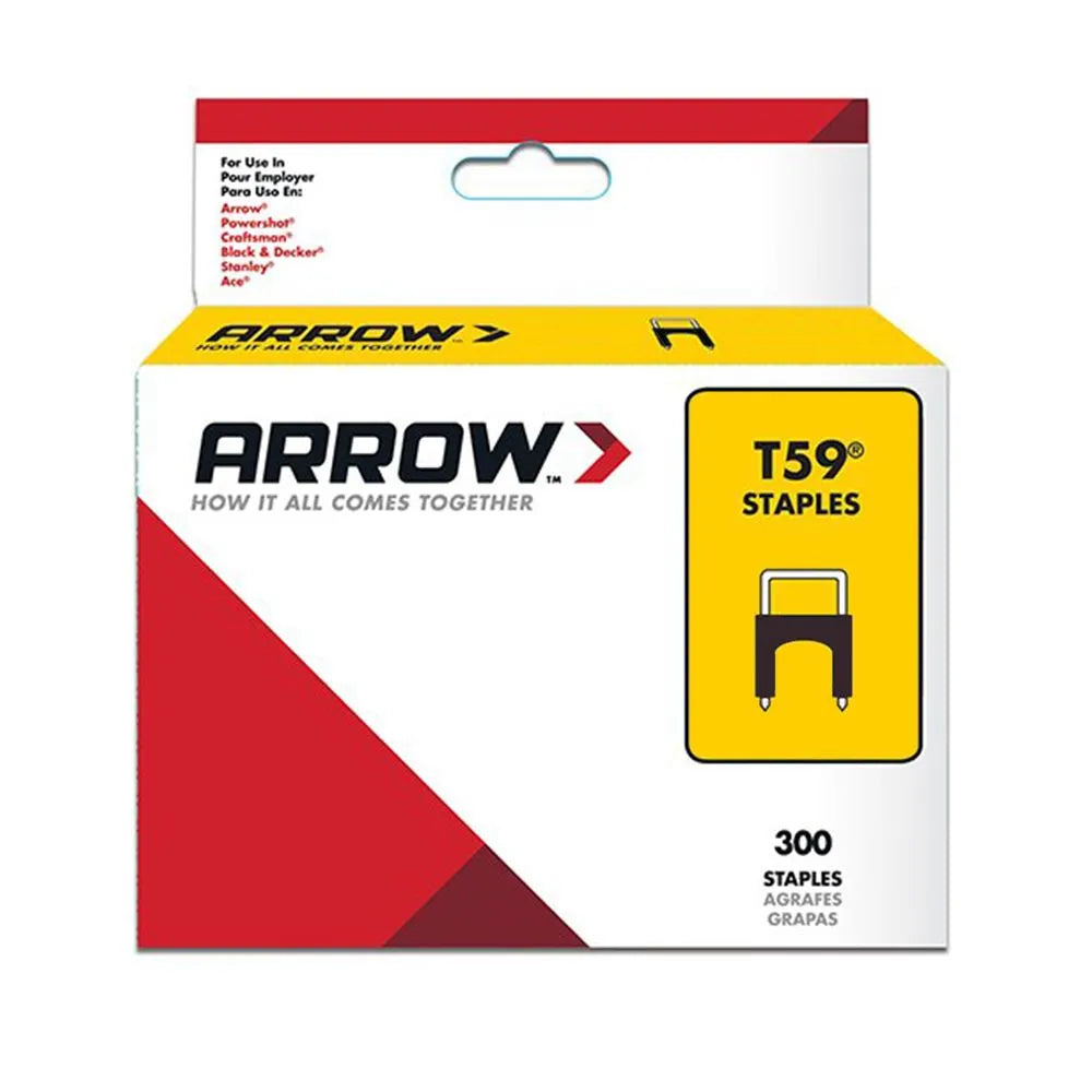 Arrow T59 INSULATED STAPLES 6 X 6 (300)