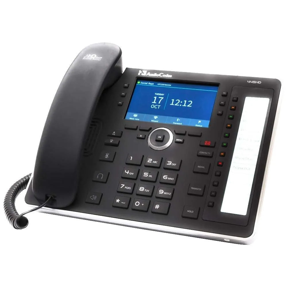 AUDIOCODES IP445HDEG-BW IP PHONE BLK