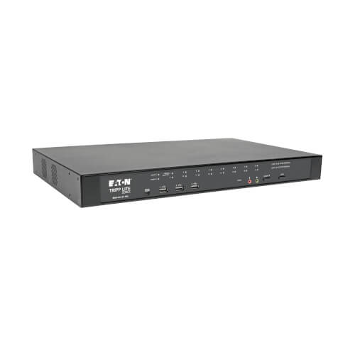 1Remote /1 Local 16 port CAT5 KVM over the NET Switch w Virtual Media & Audio & Redundant Power