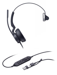 Yealink UH46 Mono USB-C/A Wired Headset (Teams Edition)