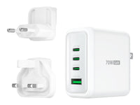J5CREATE 70W GAN USB-C 4-PORT CHARGER