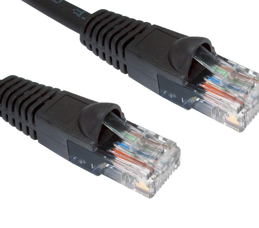 CDL 25MTR CAT 5 E UTP LSOH  -BLACK