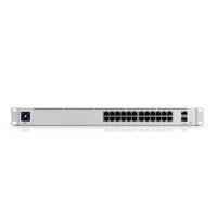 Ubiquiti UniFi Switch USW-Pro-24 - Switch - L3 - Managed - 24 x 10 100 1000 2 x 10 Gigabit SFP (uplink) - desktop rack-mountable