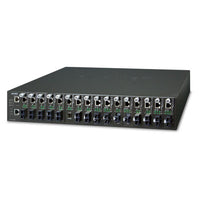Planet MC-1610MR/48 Media Converter Chassis with Redundant Power Supply