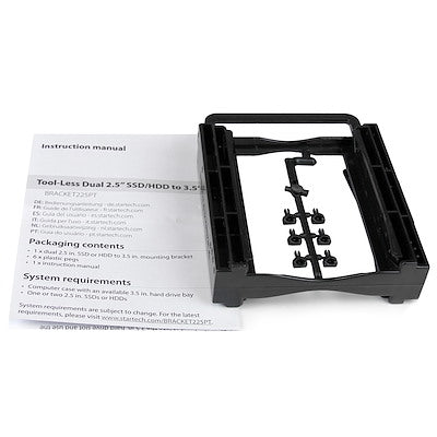 StarTech.com Tool-Less 2B Bracket