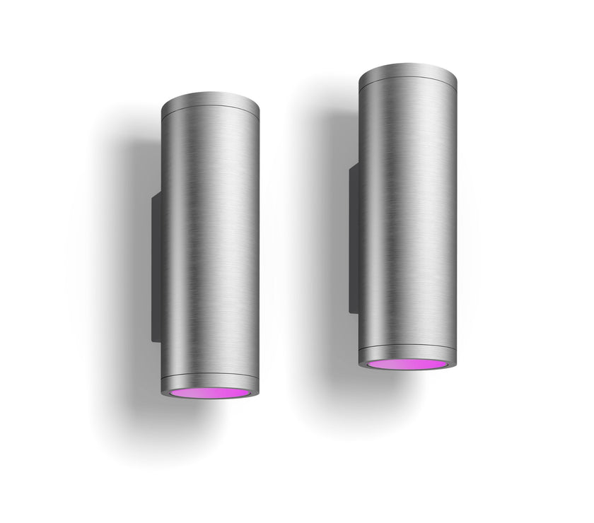 Philips Hue White And Colour Ambiance Appear Outdoor Wall Light Innox 2-Pack
