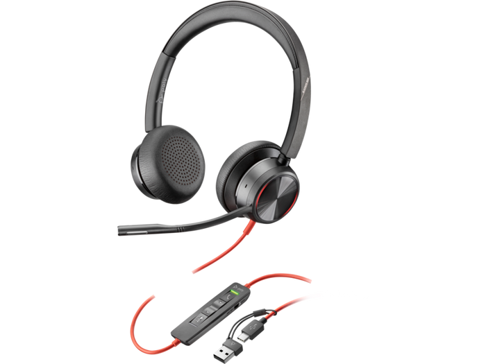 POLY BLACKWIRE 8225 STEREO M-USB-C/A