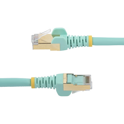 StarTech 12ft Aqua Cat6a STP Cable
