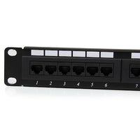 StarTech.com 24 Port 1U Cat6 Patch Panel