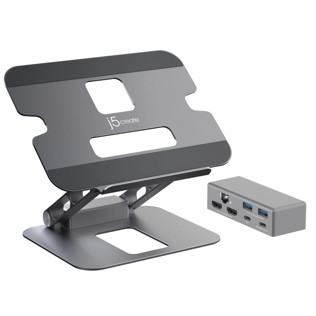 J5CREATE MULTI-ANGLE DUAL HDMI DOCK