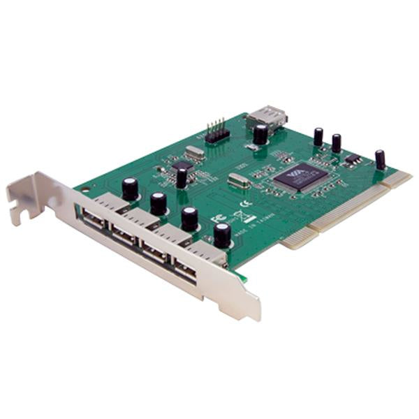 StarTech.com 7 Port PCI USB Adapter Card