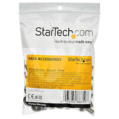 StarTech 12-24 Rack Screws
