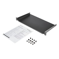 StarTech 1U SERVER RACK CABINET SHELF 10IN DEEP