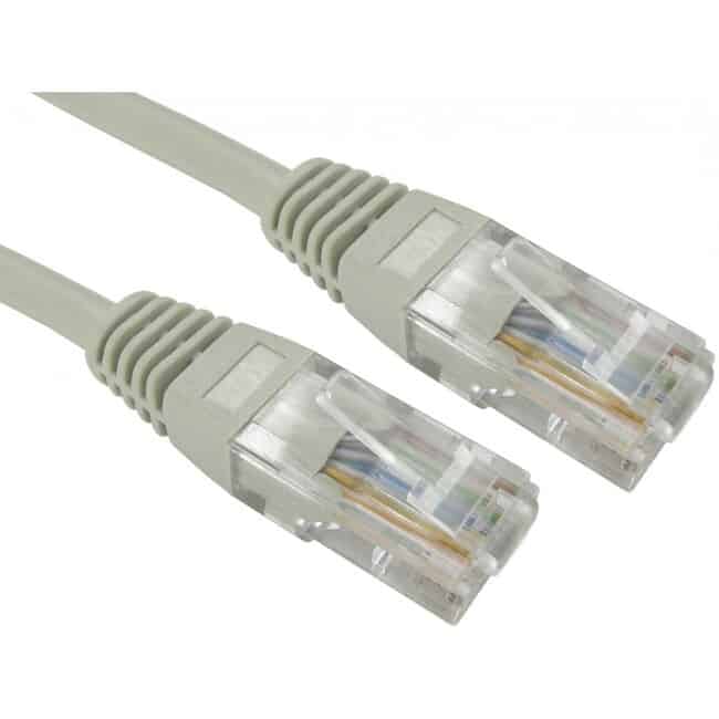 Net-cable 2-metre Cat 5 Cable – Grey