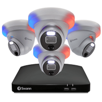 8 channel 4 dome camera 4K DVR CCTV kit