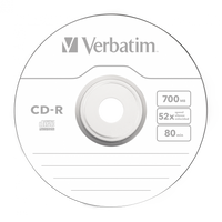 Verbatim CD-R 52x 25pk Spindle