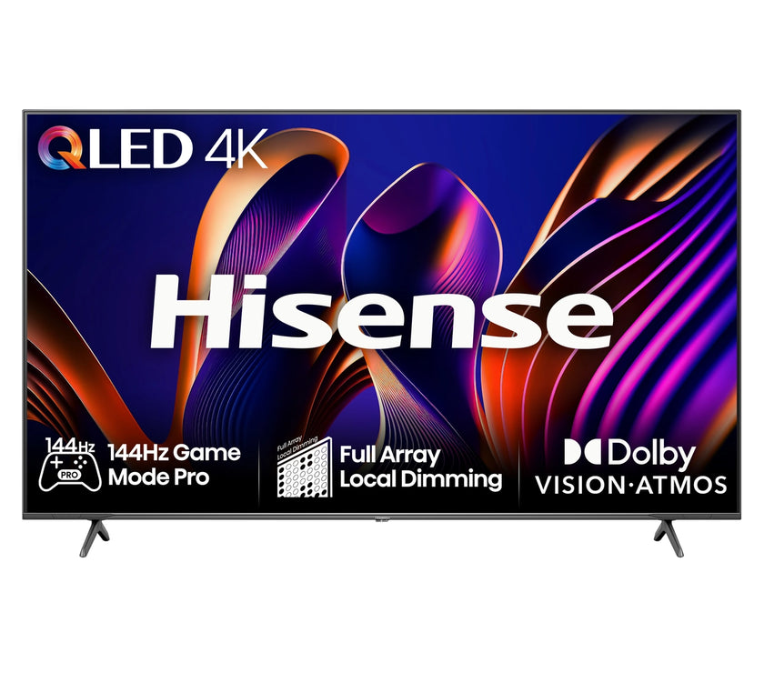 Hisense 65E77NQTUK PRO, 165.1 cm (65"), 3840 x 2160 pixels, QLED, Smart TV, Wi-Fi, Grey