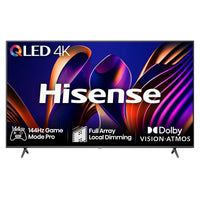 Hisense 65E77NQTUK PRO, 165.1 cm (65"), 3840 x 2160 pixels, QLED, Smart TV, Wi-Fi, Grey
