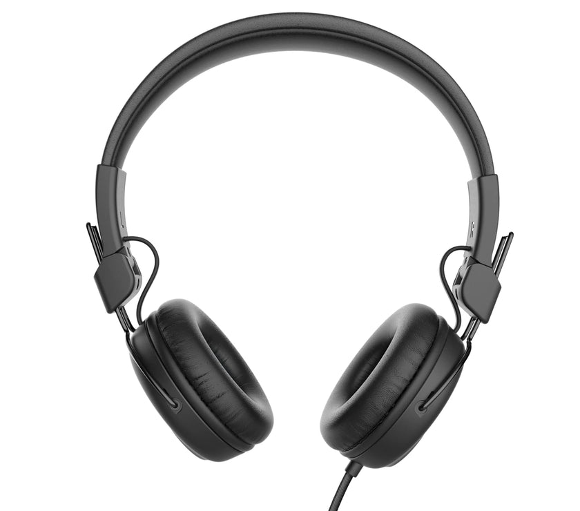 JLab Studio Wired On Ear Headphones Black