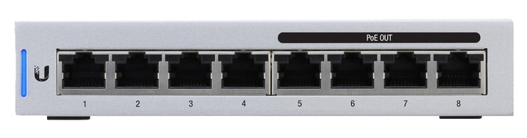 Ubiquiti UniFi Switch US-8-60W - Switch - Managed - 4 x 10 100 1000 4 x 10 100 1000 (PoE) - desktop - PoE