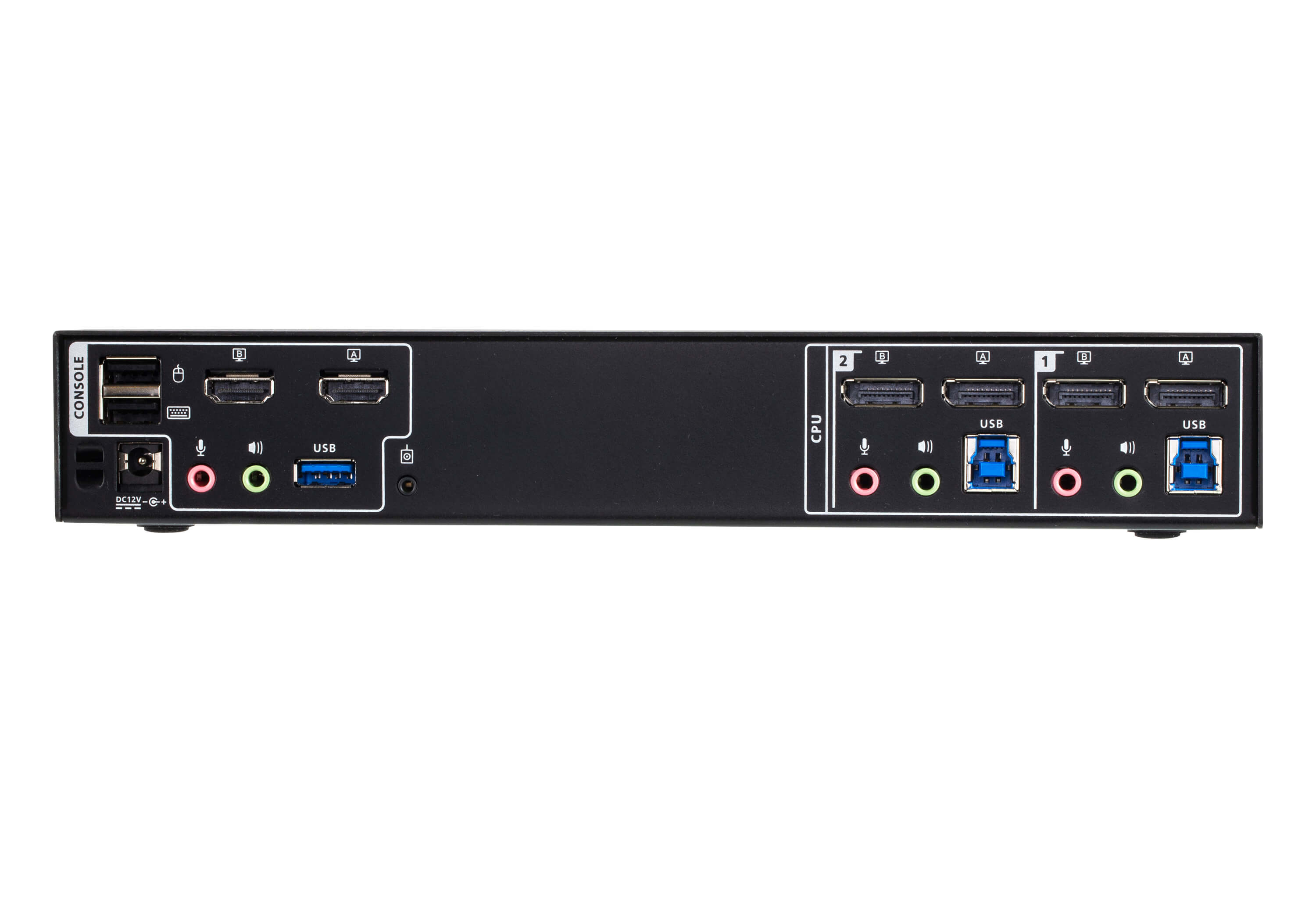 ATEN 2P 4K DP Dual Display Mini-Matrix