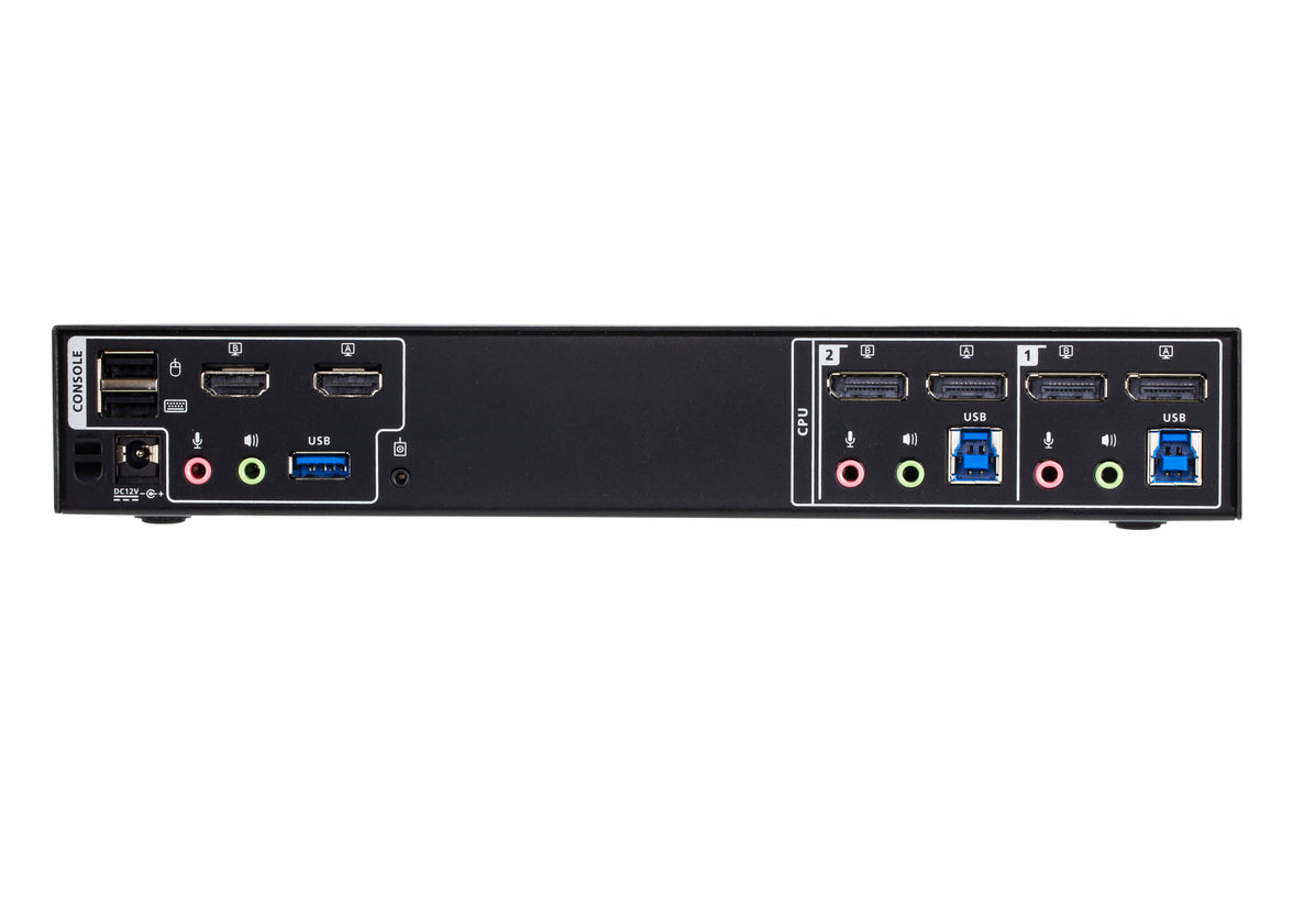 ATEN 2P 4K DP Dual Display Mini-Matrix