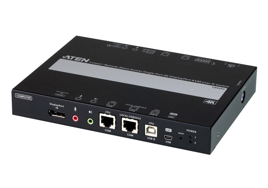 ATEN 1 Port IP 4K DisplayPort KVM