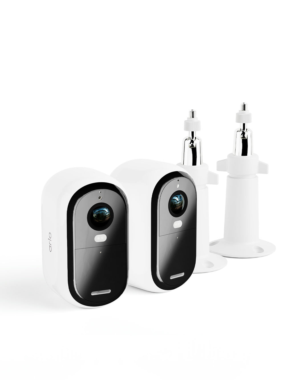 Arlo Essential FHD Outdoor Security Camera & 2-Wall Mount, 2-pack