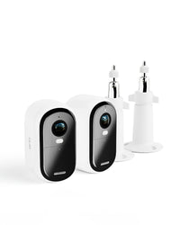 Arlo Essential FHD Outdoor Security Camera & 2-Wall Mount, 2-pack