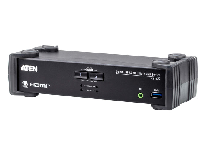 ATEN 2 Port HDMI 4K60 KVMP