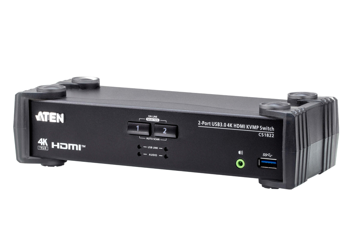 ATEN 2 Port HDMI 4K60 KVMP