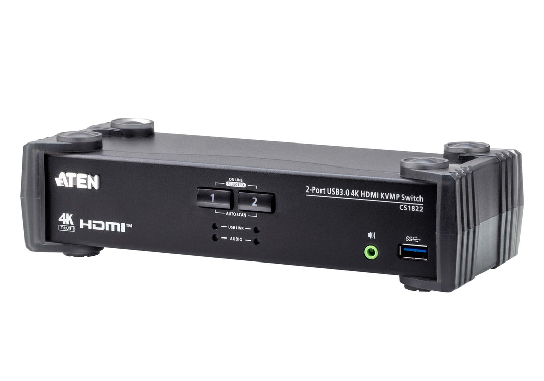 ATEN 2 Port HDMI 4K60 KVMP