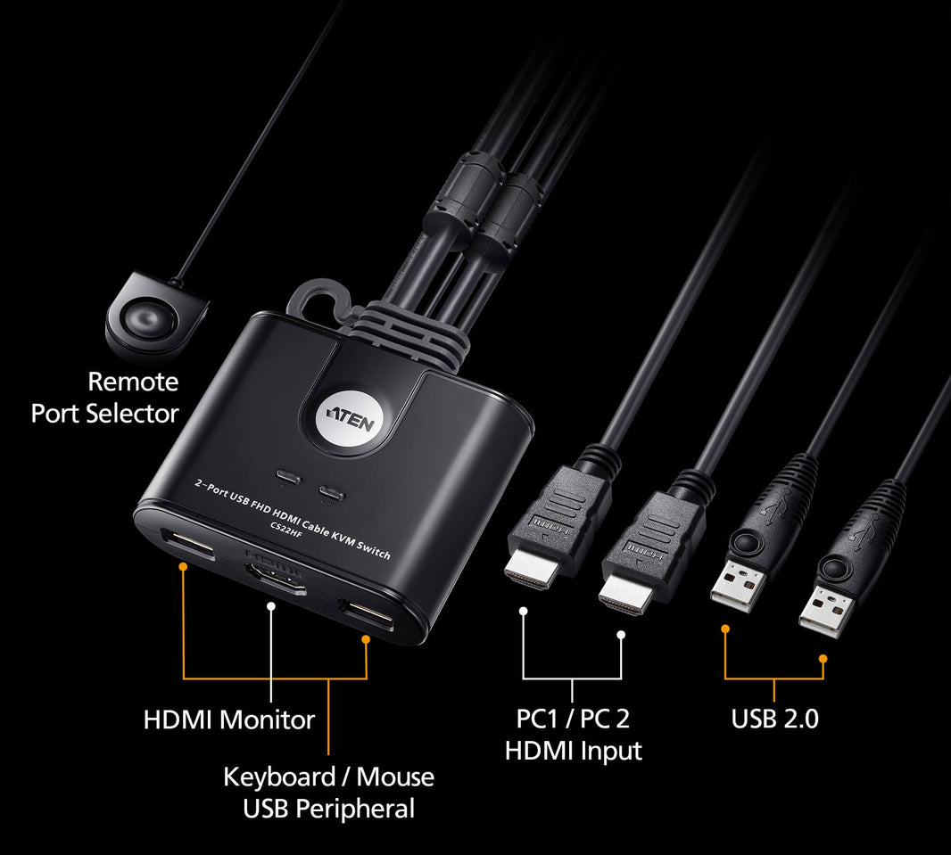 ATEN CS22HF