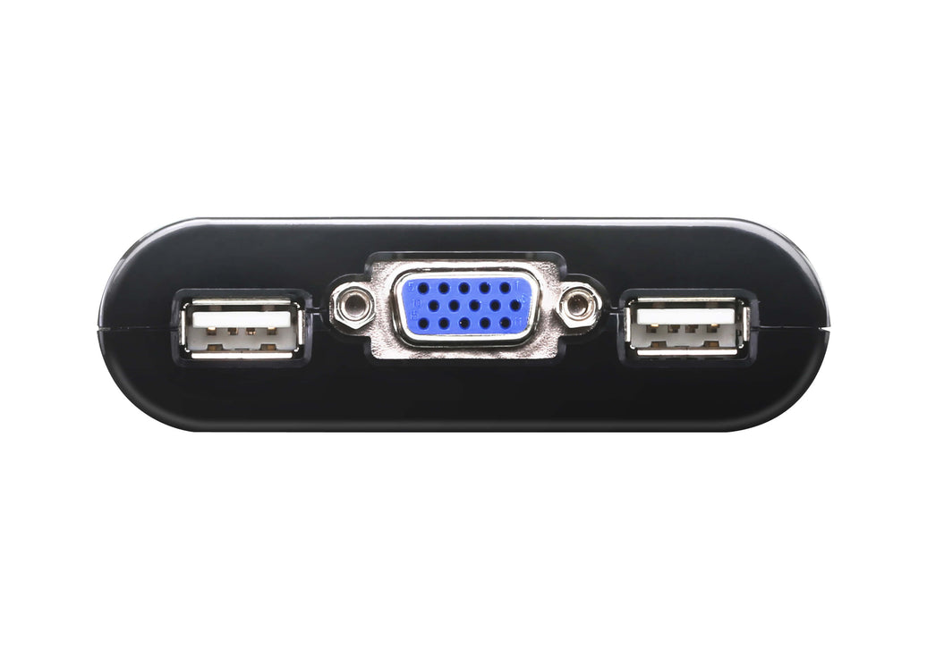 Aten 2-Port USB VGA Cable KVM Switch