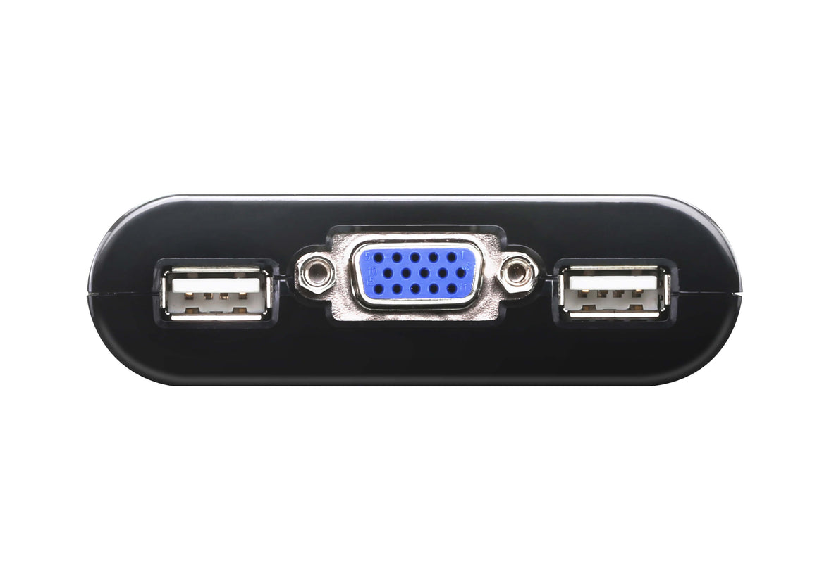 Aten 2-Port USB VGA Cable KVM Switch